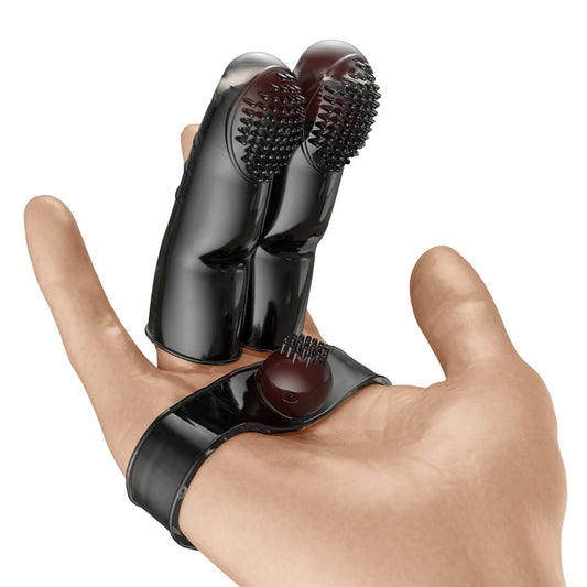 Finger Sleeve Vibrator G Spot Orgasm Massage Clitoris Stimulate Female Masturbator Sex Toys For Women Couples Adult Product