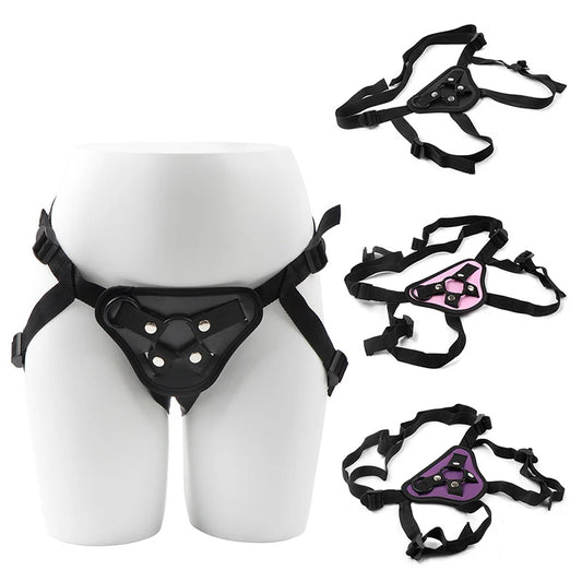 Adjustable Harness Belt Men Strapon Penis For Lesbian Penis Pants Adult Panties Strap On Dildos With Rings Sex Toys for Women's
