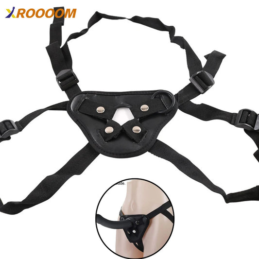 Strap-on Harness for Beginners, Sex Toys for Lesbian Couples, Strap on Harness for Dildos Adjustable Belts for Women and Men