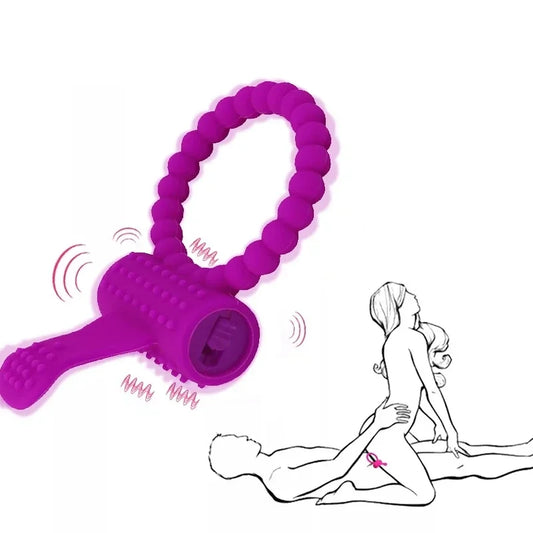 Silicone Penis Cock Ring Vibrator Penis Erection Penisring Cockring Sex Toys for Men Delay Ejaculation Sex Toys for Couples