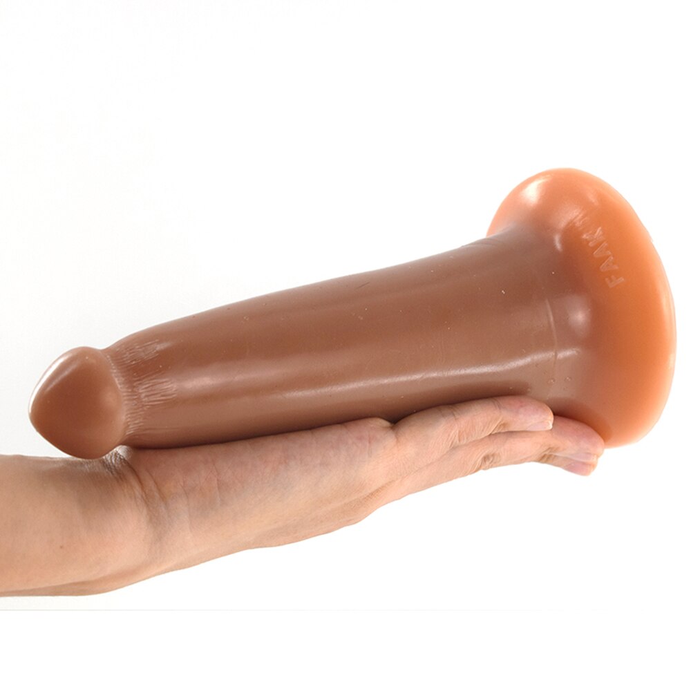 Faak New Large Anal Sex Toys Soft Silicone Anal Plug Prostate Massage For Men Women Vaginal Anal Dilator Butt Plug Sex Products - kinkykings