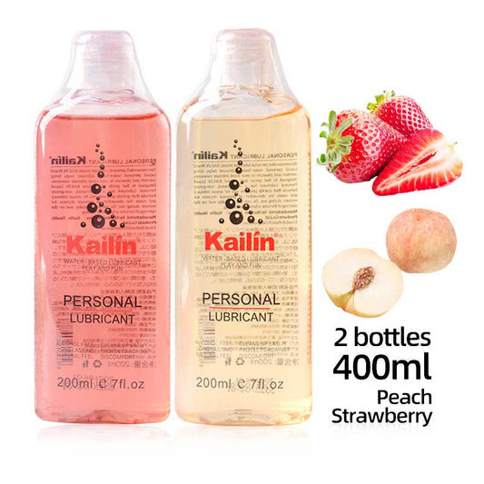 KAILIN Fruity Sex Lubricant Peach Lube Grease for Lubrication for Sex Goods for Adults Sex toys Gay Anal Exciter for Women - kinkykings