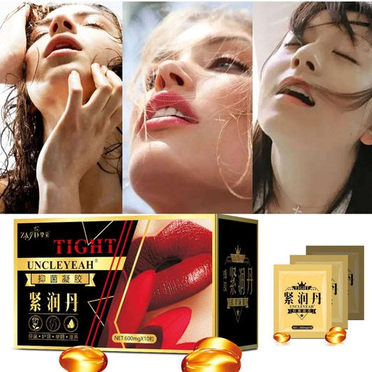 10 Capsules Women Strong Orgasm Gel Female Libido Enhancer Sex Shrink Vagina Stimulant Intense Exciter Intimate Climax Tight Oil - kinkykings