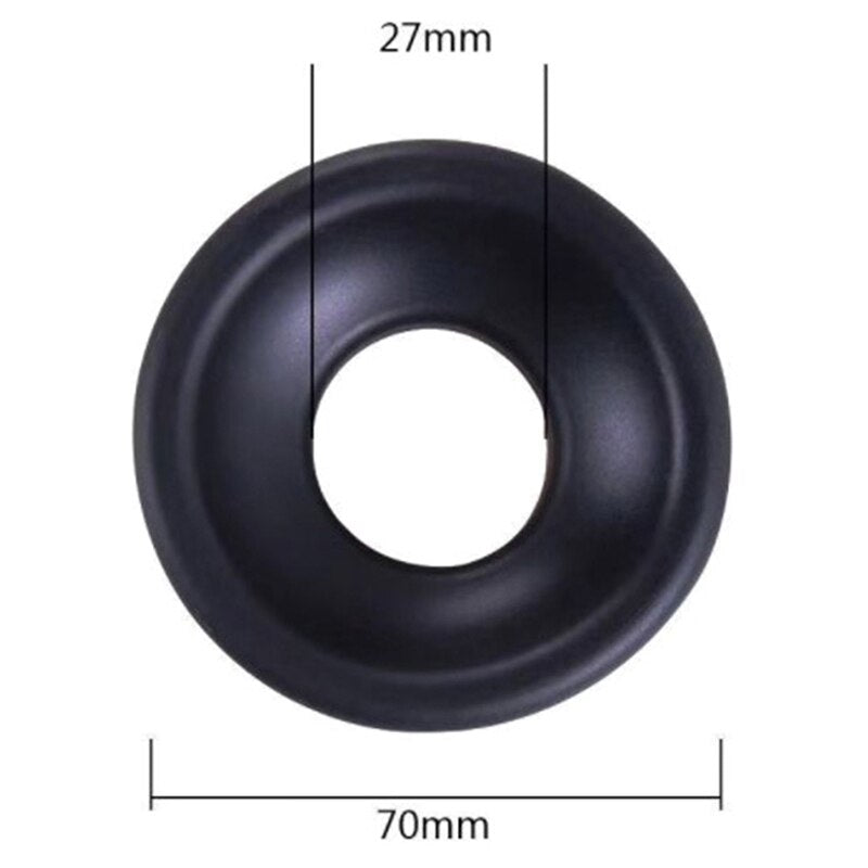 1 Piece Silicone Seal Groove Ring for Penis Pump Sex Toys Men Silicone Sleeve for Penis Extender Trainer Accessories - kinkykings
