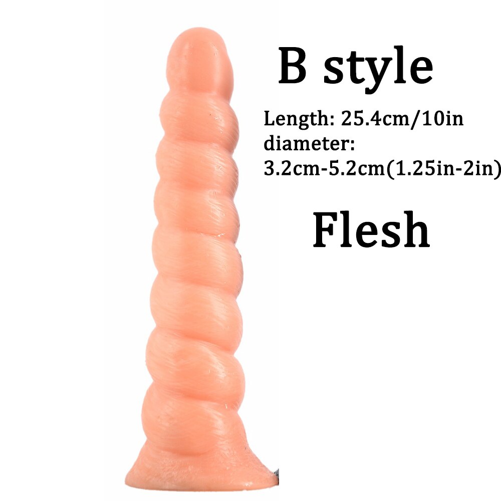 28cm Big anal toys dildo for women vagina anal massage masturbators for men silicone butt plug prostate massager adult sex toys - kinkykings