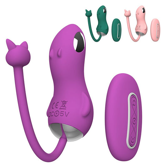 Electric Shock Vibrating Ball Vaginal Exerciser Female Masturbator G-spot Vaginal Stimulator Pussy Sex Toys for Couple - kinkykings