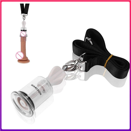 Male Penis Enhancement Enlarger Tension Device Vacuum Pump Cups Cock Stretcher Penis Sleeve Extender Physical Sex Exercise Pump - kinkykings