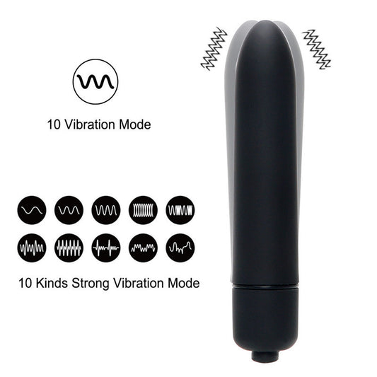 10 Speed Bullet Vibrator Waterproof Clitoris Stimulator Dildo Sex machine Toys For Woman adult vagina vibrating panties - kinkykings