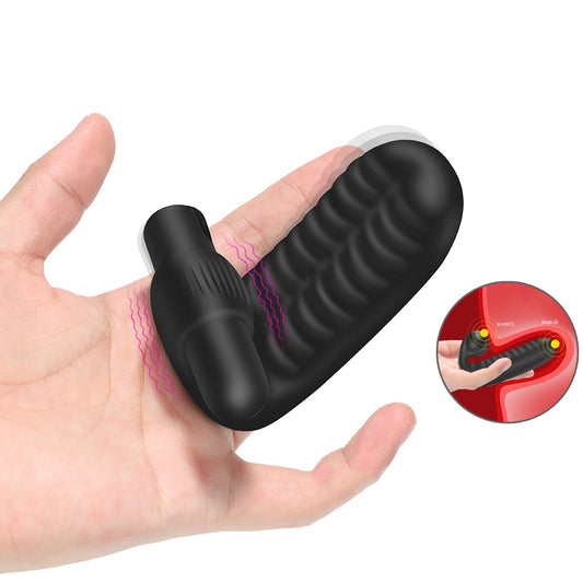 10 Speed Finger Vibrators G Spot Massage Flirting Sex Toys For Adults Masturbator Vibrator Sex Toys for Women Clit Stimulator - kinkykings