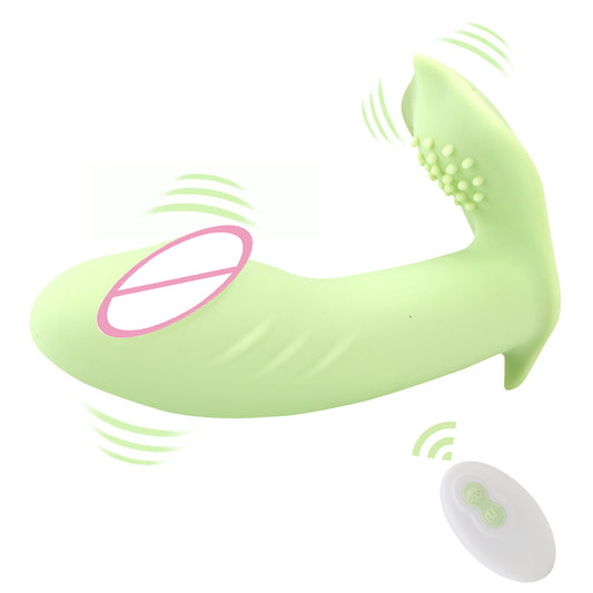 10 Frequency Remote Control Clitoris Stimulator Wearable Dildo Vibrator Sex Shop Sex Toys for Women Panty G Spot Massager - kinkykings