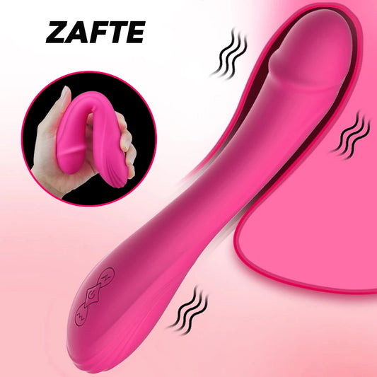 ZAFTE 10 Modes Dildo Vibrator For Women Soft Female Vagina Clitoris Stimulator Massager Masturbator Sex Toys Products For Adults - kinkykings